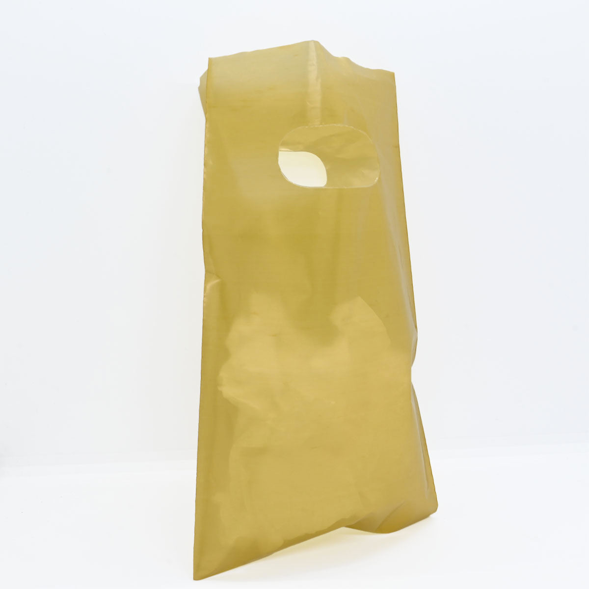 Bolsa Boutique Plástica 15x25 Colores 50 Unidades Color: Dorado