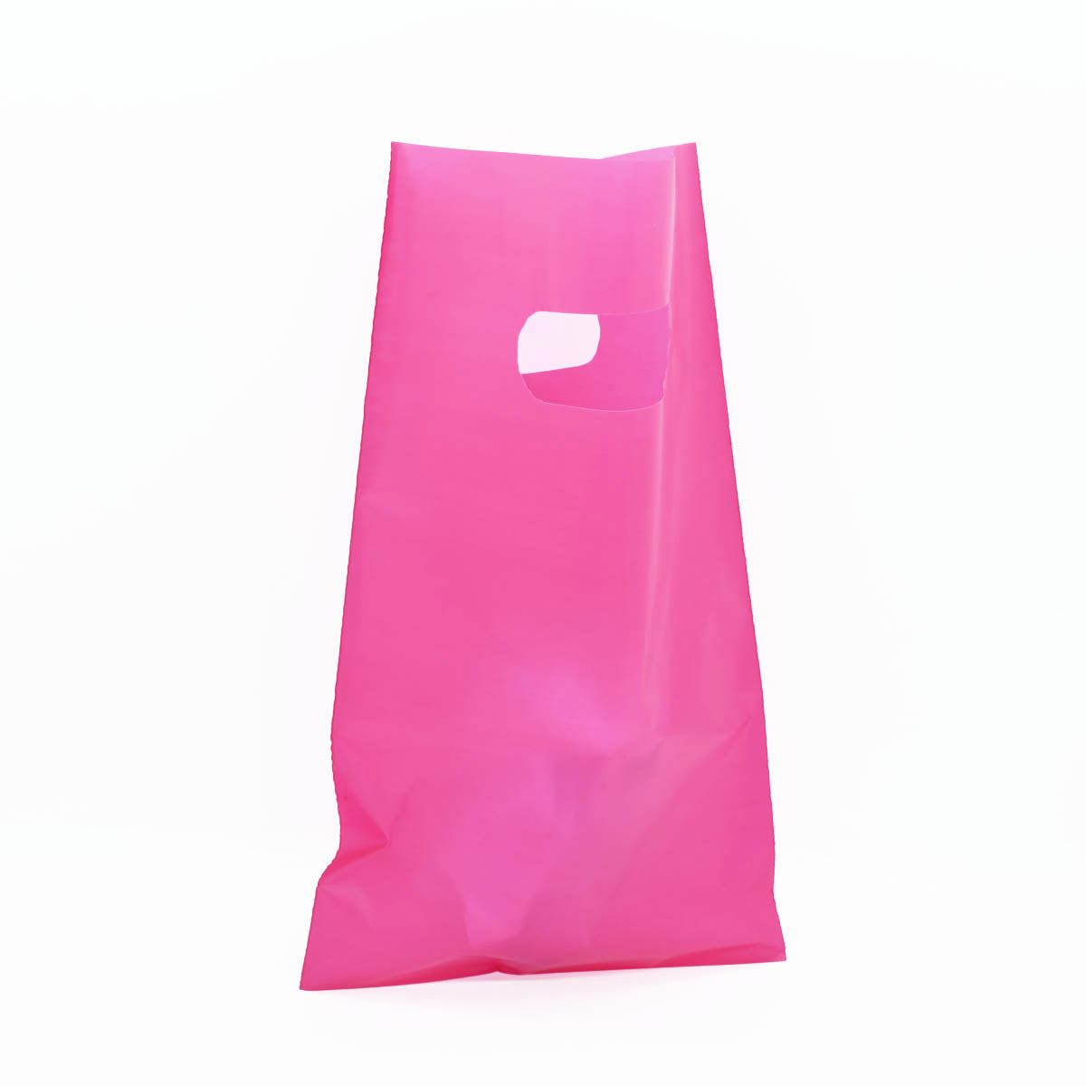 Bolsa Boutique Plástica 30x40 Colores 50 Unidades Color: Fucsia