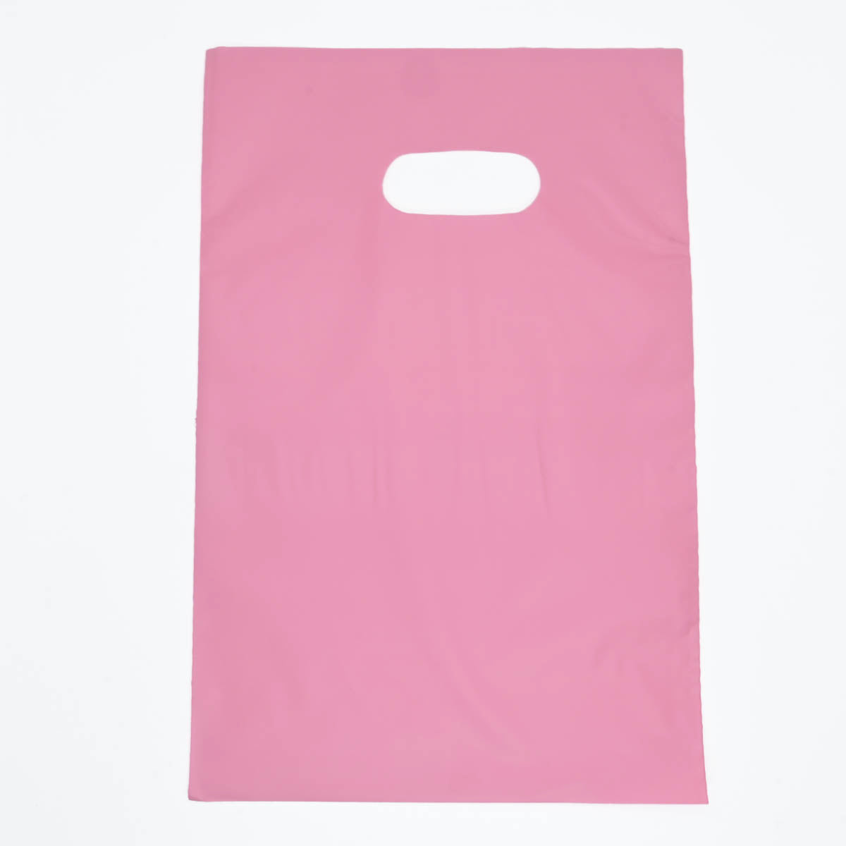 Bolsa Boutique Plástica 20x30 Colores 50 Unidades Color: Rosa Claro