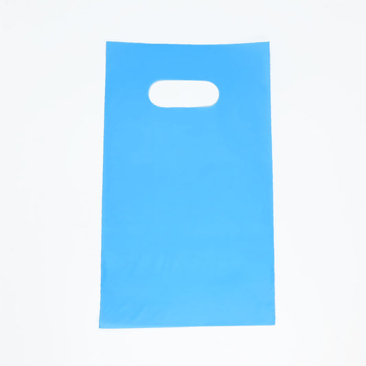 Bolsa Boutique Plástica 30x40 Colores 50 Unidades Color: Celeste