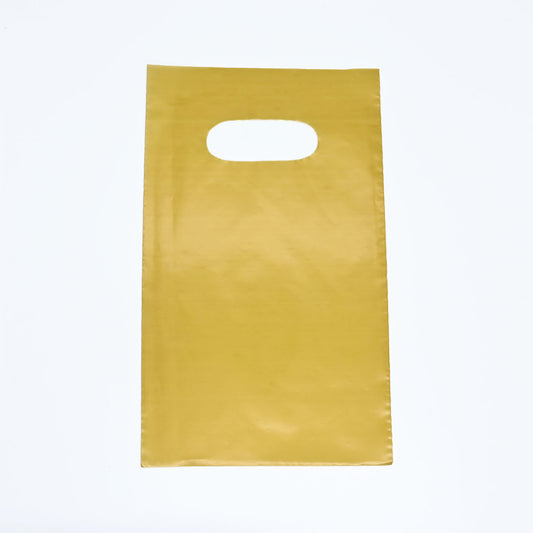 Bolsa Boutique Plástica 40x50 Colores 50 Unidades Color: Dorado