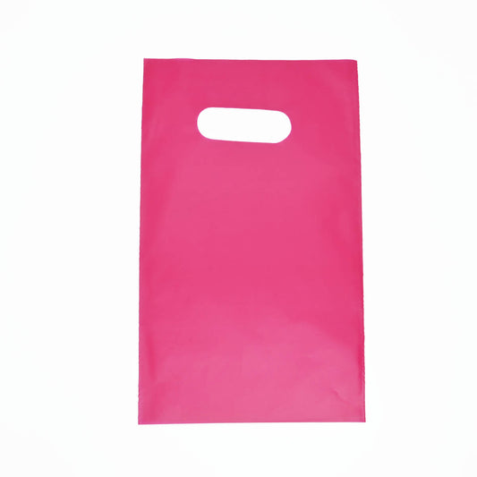 Bolsa Boutique Plástica 20x30 Colores 50 Unidades Color: Fucsia