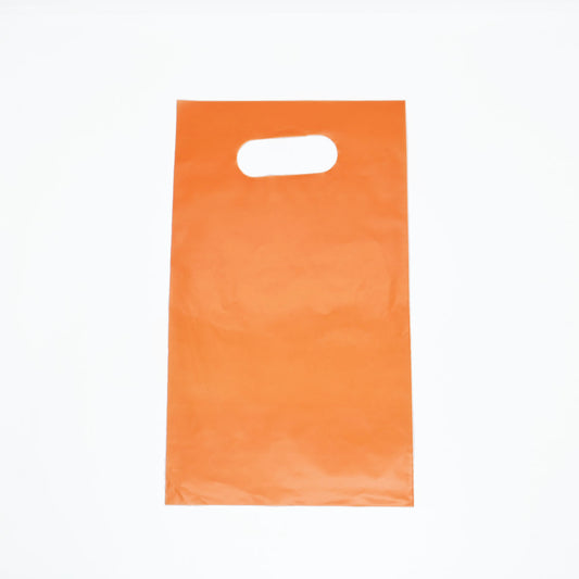 Bolsa Boutique Plástica 15x25 Colores 50 Unidades Color: Naranjo