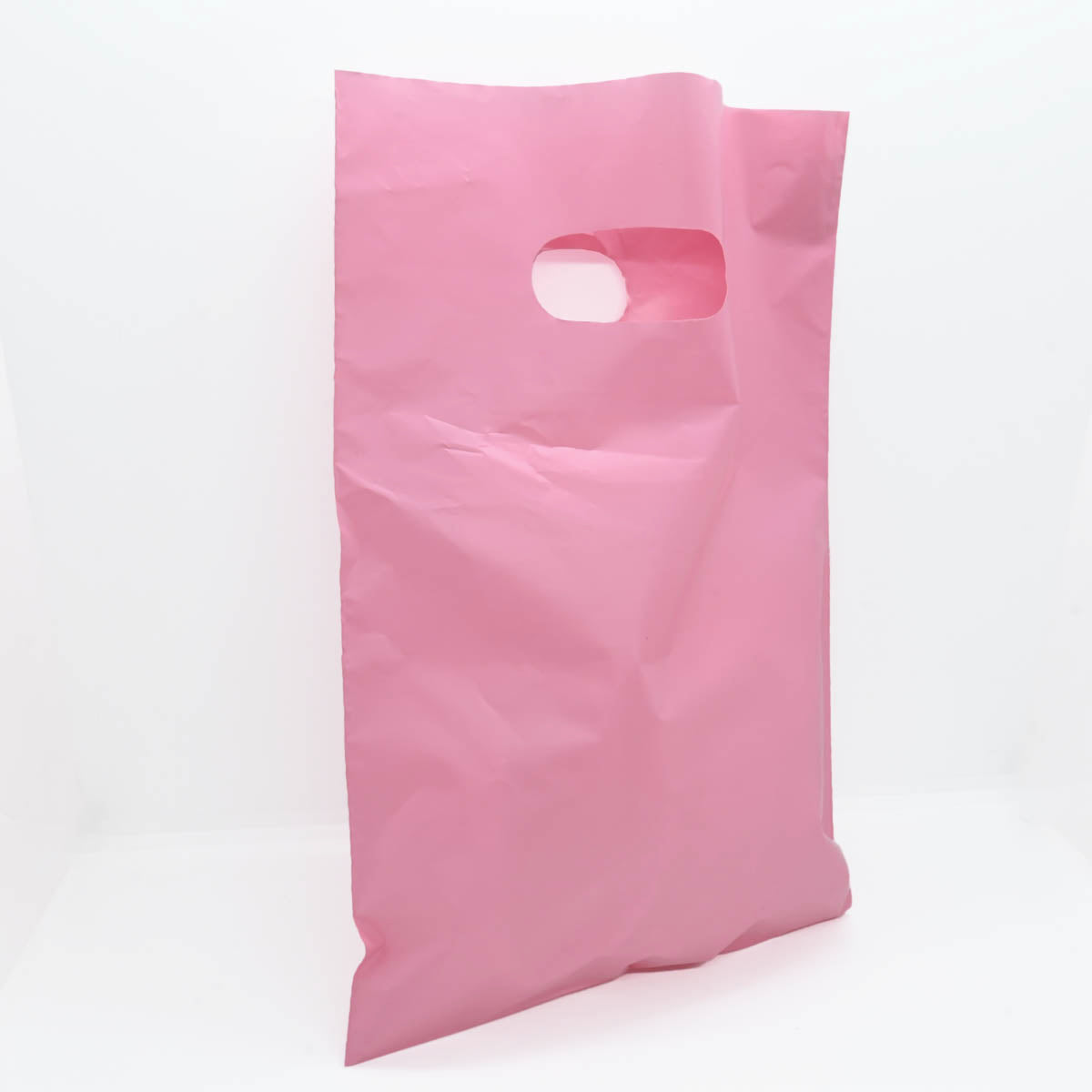 Bolsa Boutique Plástica 20x30 Colores 50 Unidades Color: Rosa Claro
