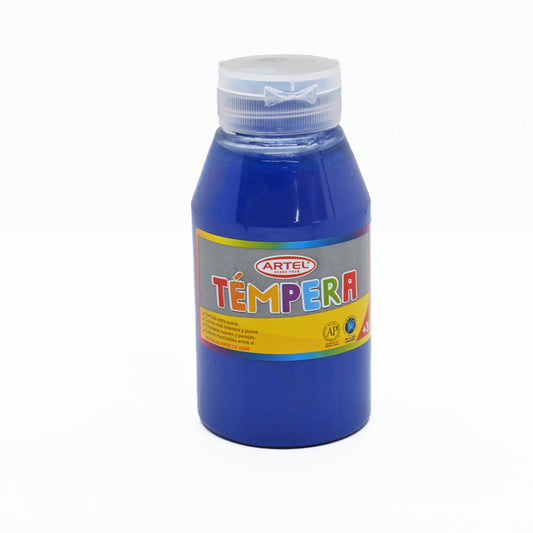 Frasco Artel 250 Ml Témpera Azul Ultra N°44