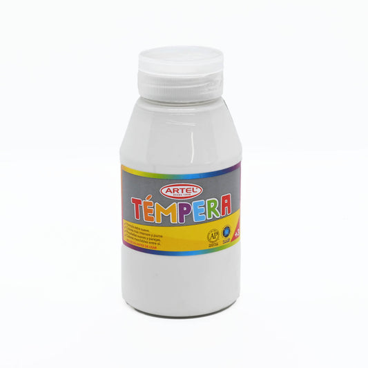 Frasco Artel 250 Ml Témpera Blanco N°11